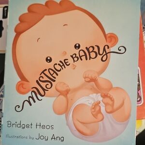 Mustache Baby. Board Book by Bridget Heos. Buy 1 Book Listings Get 1 Free